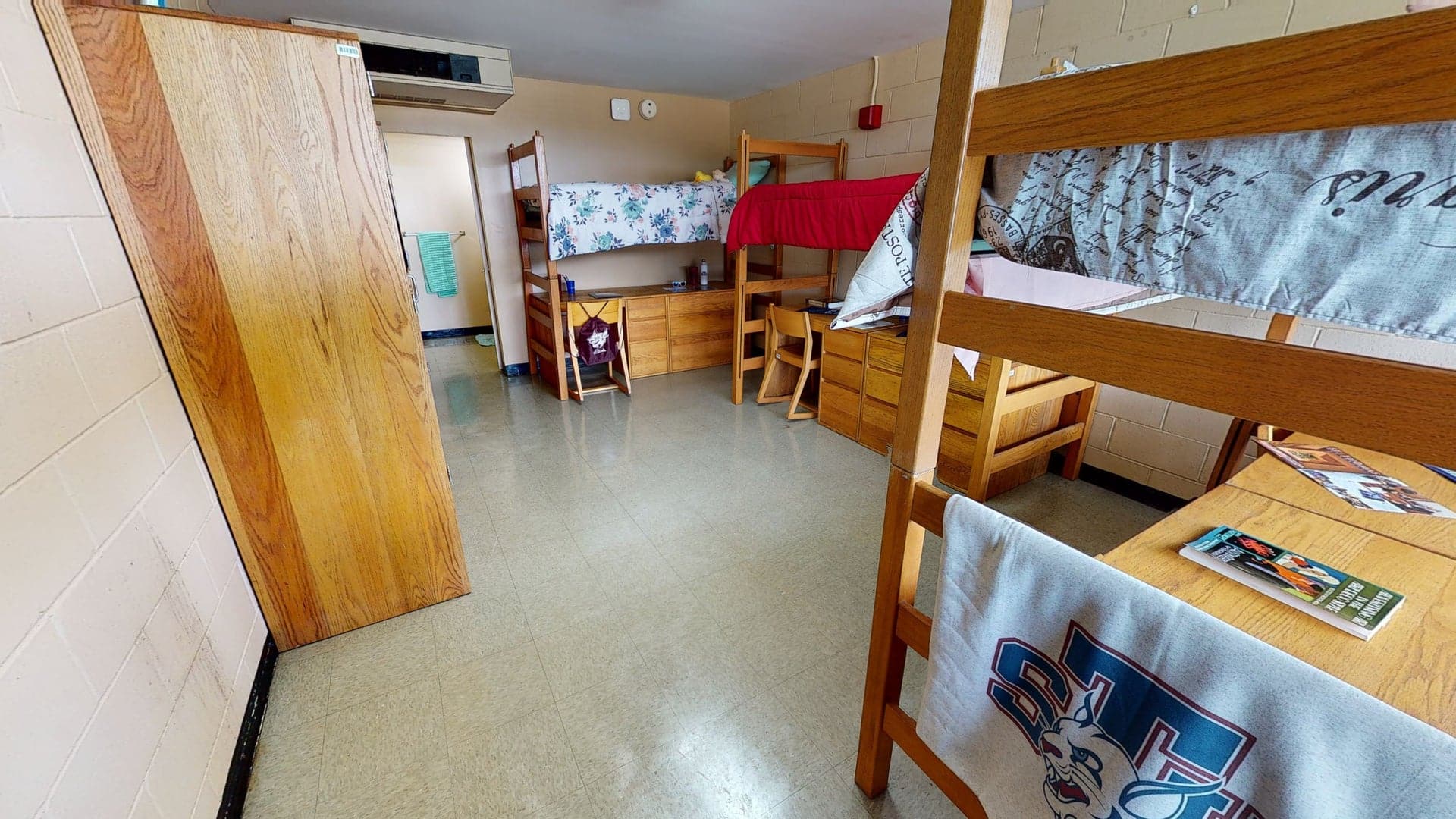 University Inn Triple Room